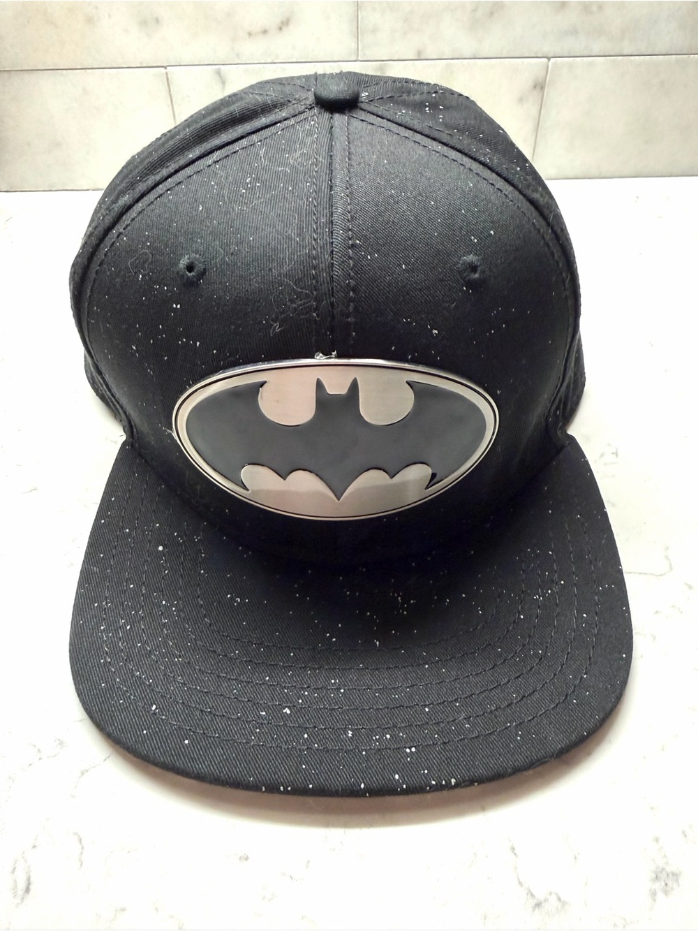 Batman Black Snapback Hat - Licensed Superhero Cap